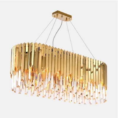 Modern Luxury Gold Crystal Chandelier lighting for Living room Crystal lighting for Dining room home indoor lighting