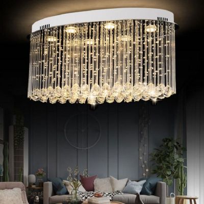 Modern Crystal Chandelier Light Fixtures Modern Lamp for Living Room Indoor Decoration glede Lighting