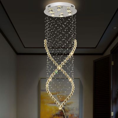 Modern K9 crystal Chandeliers Lights Fixtures Modern crystal Lamp for Living Room Indoor Decoration Crystal Lighting 