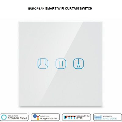 Smart touch wall switch WIFI curtain switch telecontrol Curtain switch