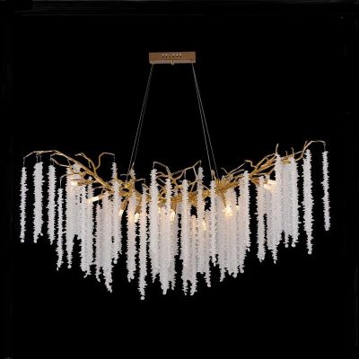 Postmodern Crystal Chandelier lighting for Villa Crystal pendant lighting K9 Crystal Chandelier