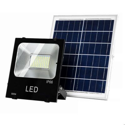 Outdoor Waterproof IP66 Solar Floodlight Aluminum 50W 100W 150W 200W Led Flood Light