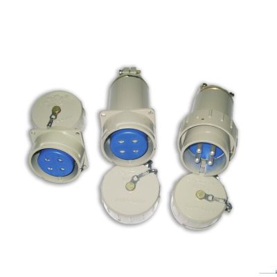 3 Phases 4 wires plug & socket for AC movable power plant