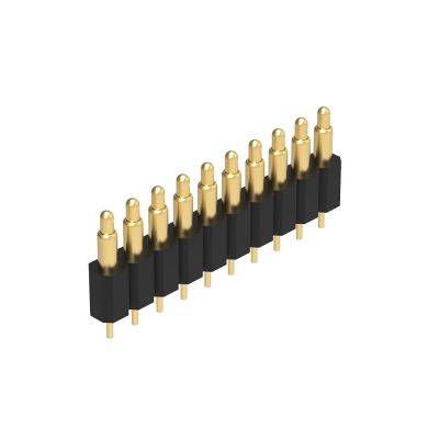 Hot Selling 2.54mm Single Row Straight DIP Pogo Pin Male Header Connector for PCB in AV Equipment